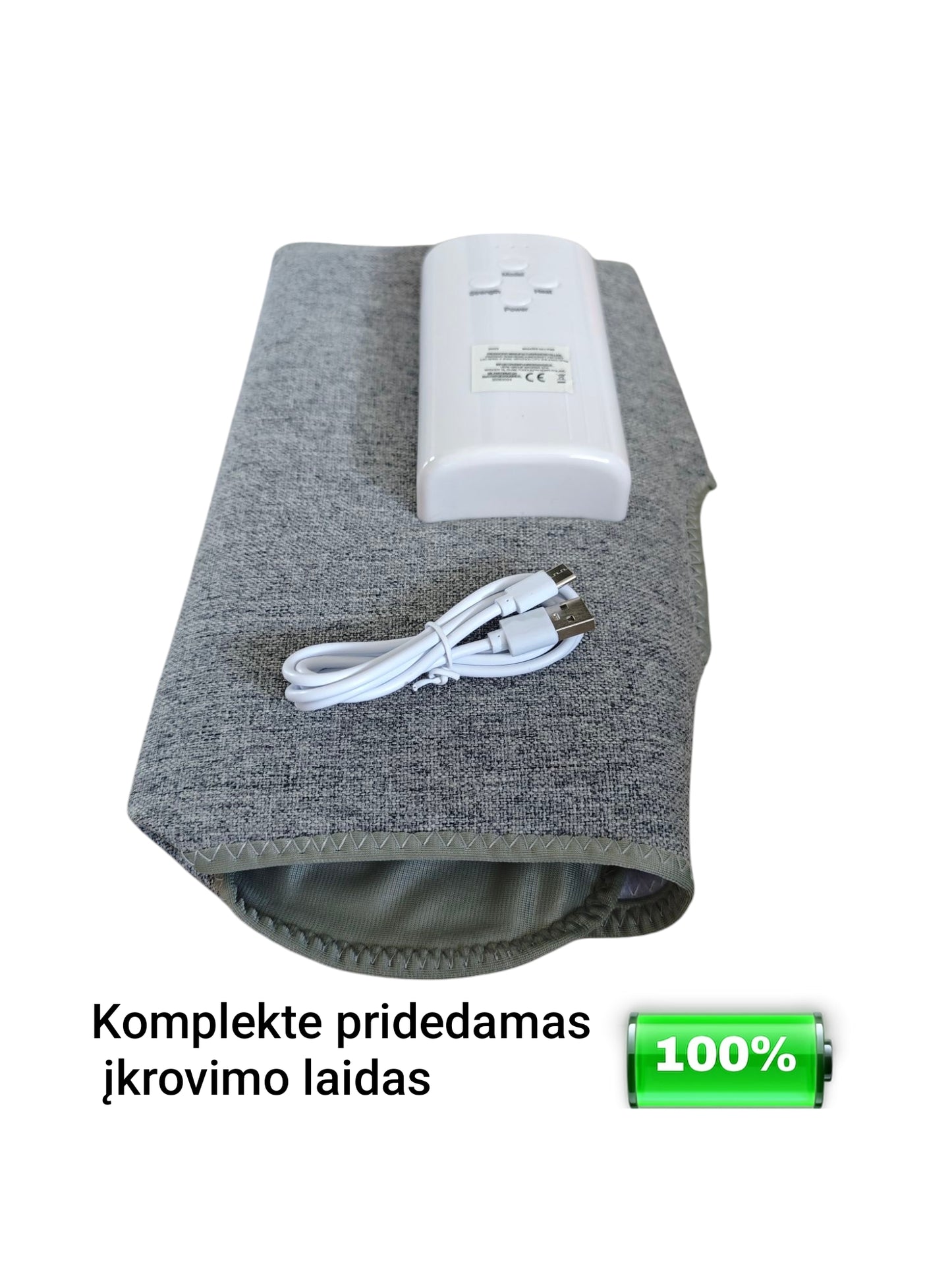 Dekompresinis - elektrinis blauzdų masažuoklis