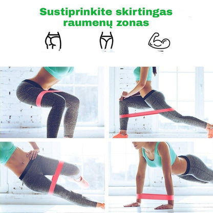 Ein Satz Sportgummis